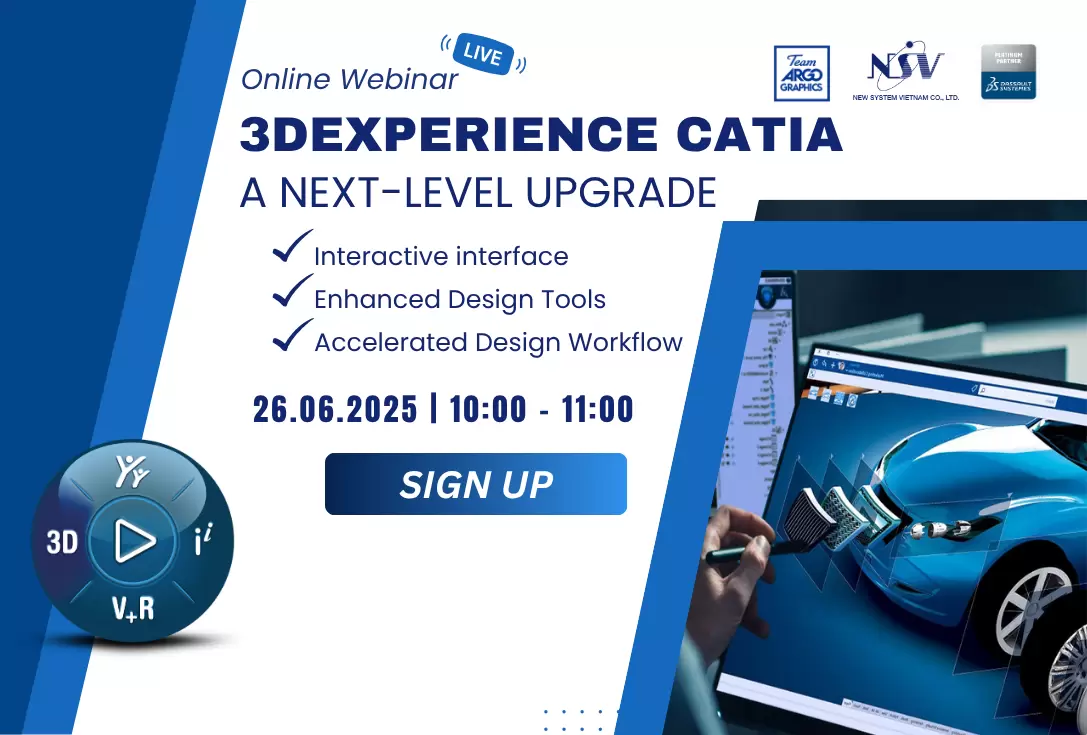 Webinar: 3DEXPERIENCE CATIA – A Next-level Upgrade | June 2025