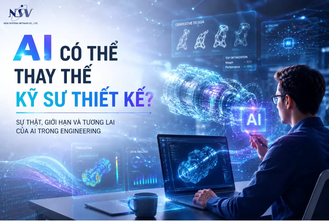 AI có thể thay thế kỹ sư thiết kế? Khi AI bước vào thế giới Engineering