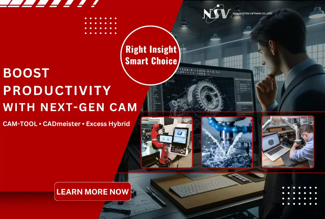 CAM-TOOL / CADmeister / Excess Hybrid – Software Solutions for the Machining Industry