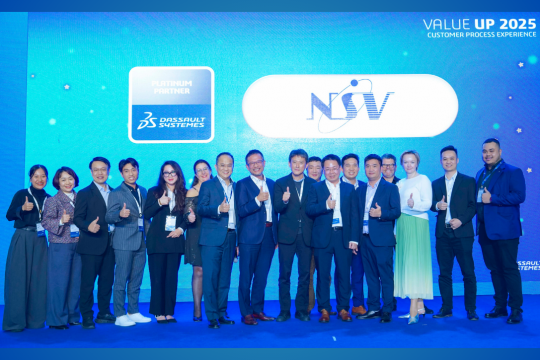 NSV Chính Thức Đạt Danh Hiệu Platinum Partner Của Dassault Systèmes