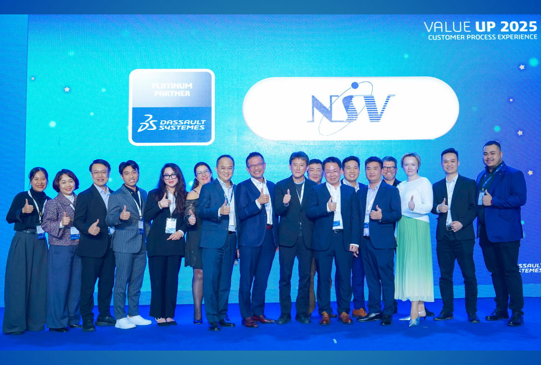 NSV Chính Thức Đạt Danh Hiệu Platinum Partner Của Dassault Systèmes